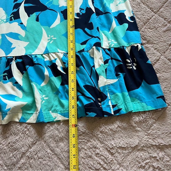 QVC Studio Park Floral Maxi Dress Women’s Size L - Picture 6 of 7